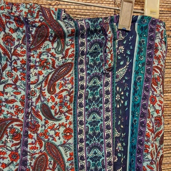 'Baba Design Boho Wide Leg Pants – Size "Free" - Picture 4 of 7